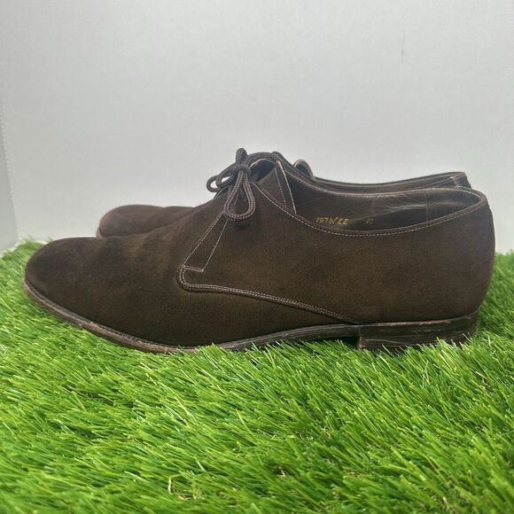 Joseph Cheaney LYDD Vintage Brown Suede Derby Men\'s Shoes Size UK10/US11/EU 45 main image 11